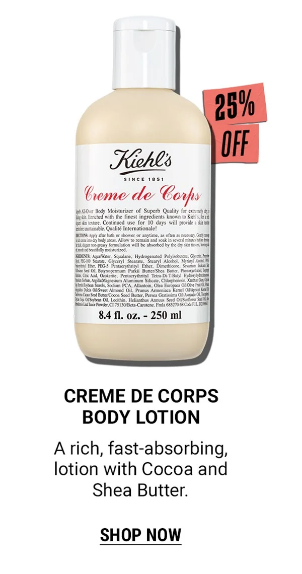 CREME DE CORPS BODY LOTION