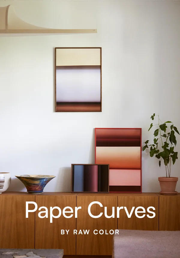 Paper Curves by Raw Color