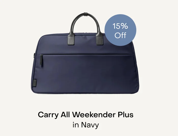 Carry All Weekender Plus in Navy