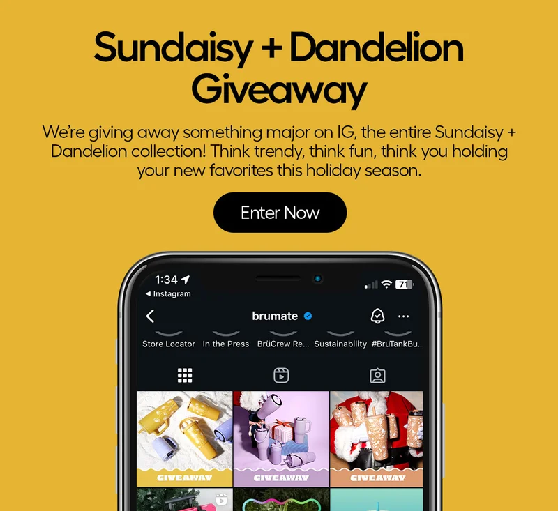 SunDaisy + Dandelion Giveaway