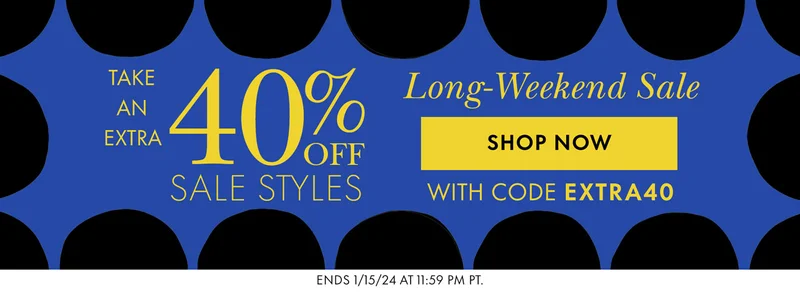TAKE AN EXTRA 40% OFF SALE STYLES