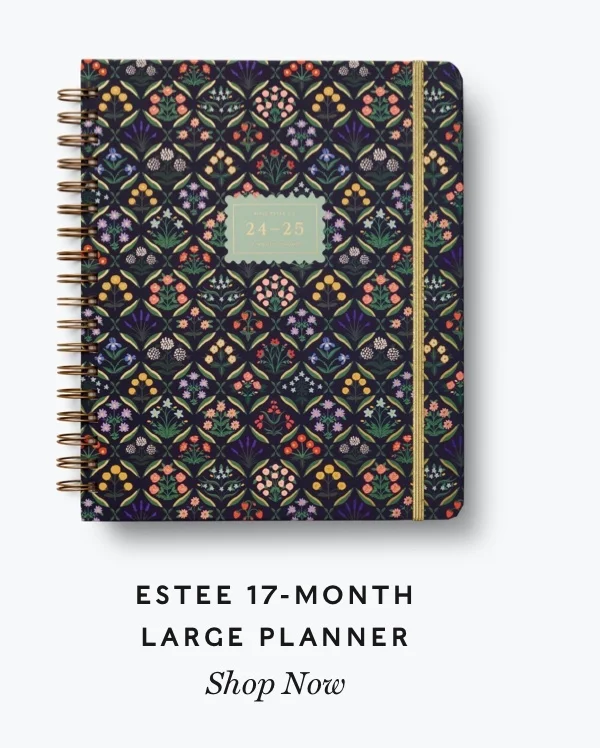 2025 17-Month Academic Hardcover Spiral Planner