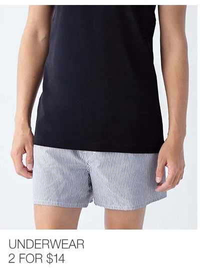 UNDERWEAR 2 FOR $14