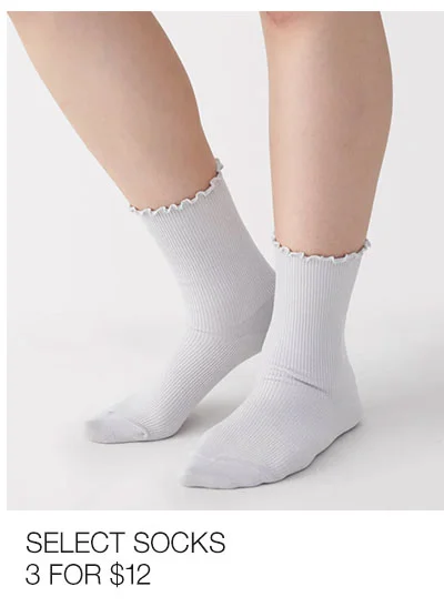 SELECT SOCKS 3 FOR $12