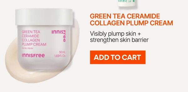 Green Tea Ceramide Collagen Plump Cream