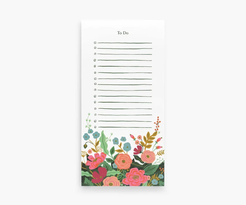 Image of Market Pad - Floral Vines