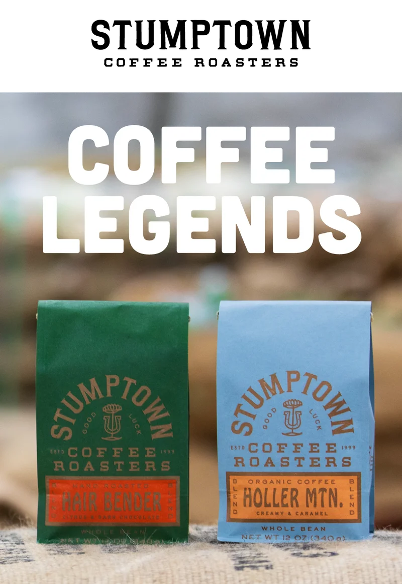 Header: Coffee Legends. Photo: Hair Bender & Holler Mountain bags