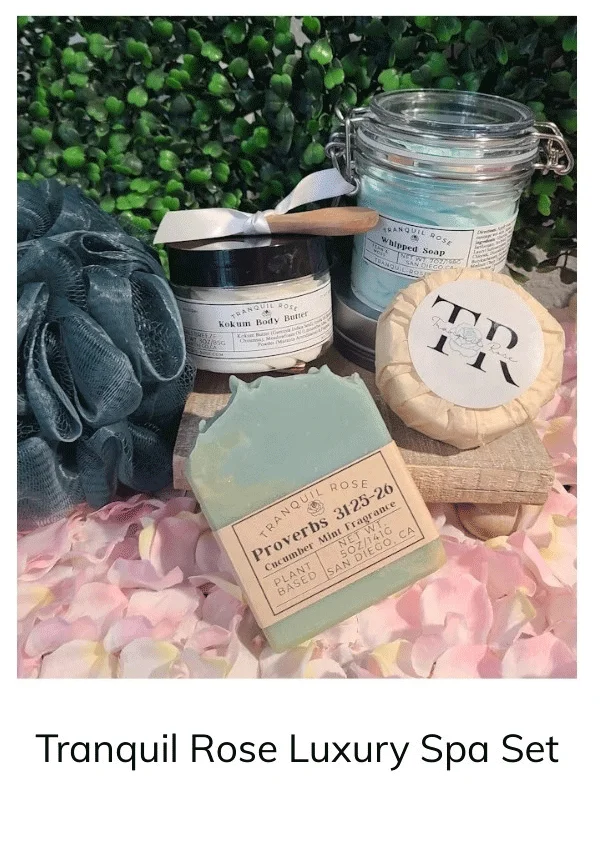 Tranquil Rose Luxury Spa Set