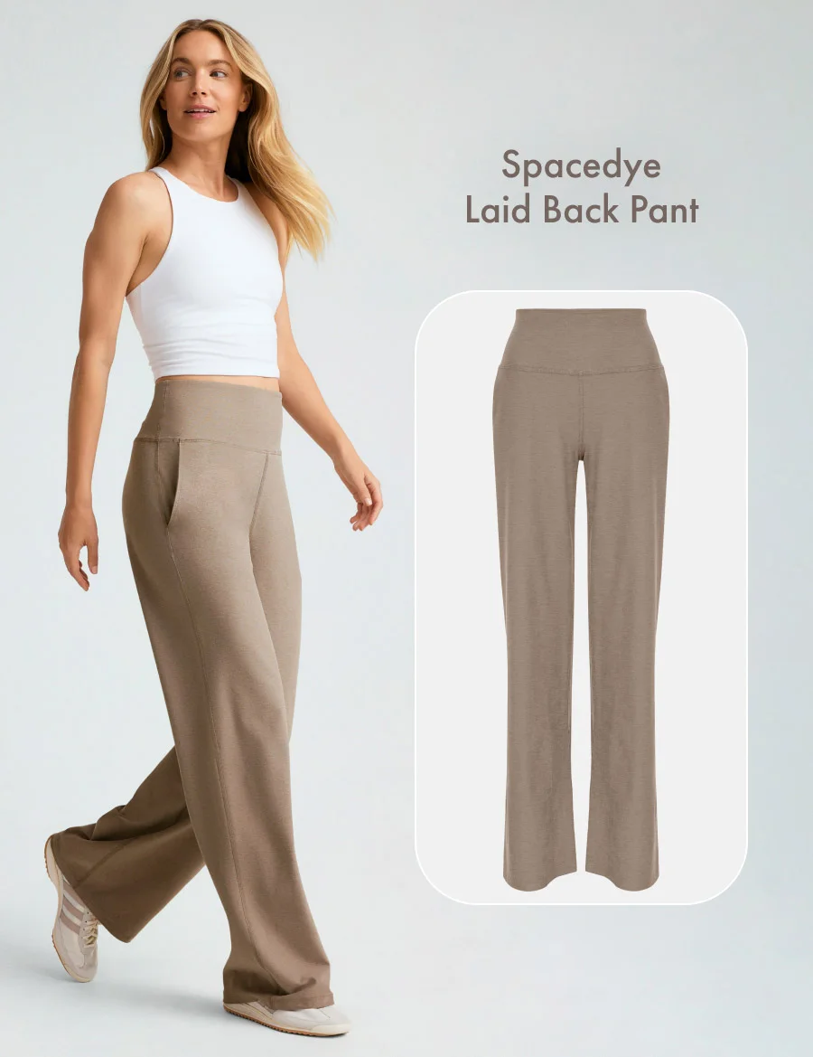 Spacedye Laid Back Wide Leg Pant