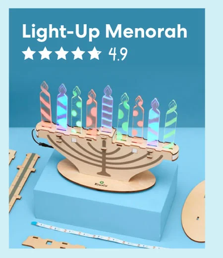 Light-Up Menorah