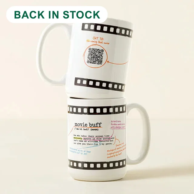 Movie Trivia Every Day Interactive QR Mug