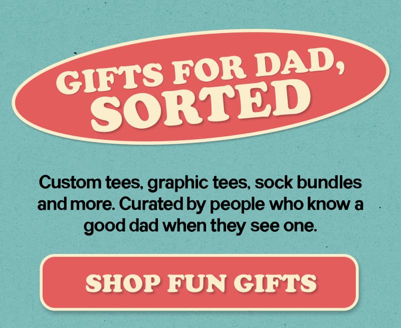 Order by 9 June for Father's Day delivery.