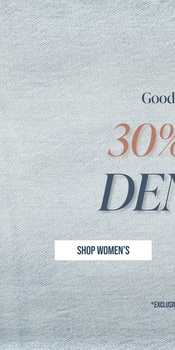Good Jeans 30% off Denim Shop Women's