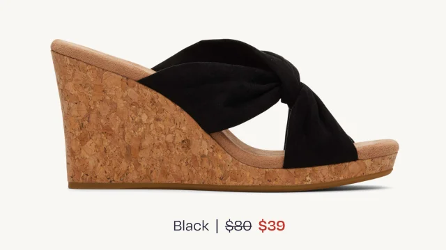 Serena Cork Wedge Sandal - Image