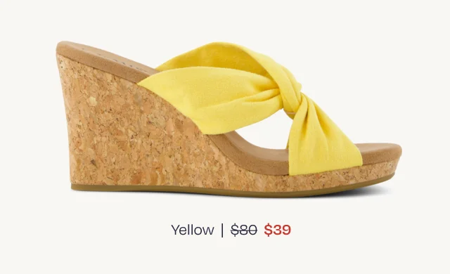 Serena Cork Wedge Sandal - Image
