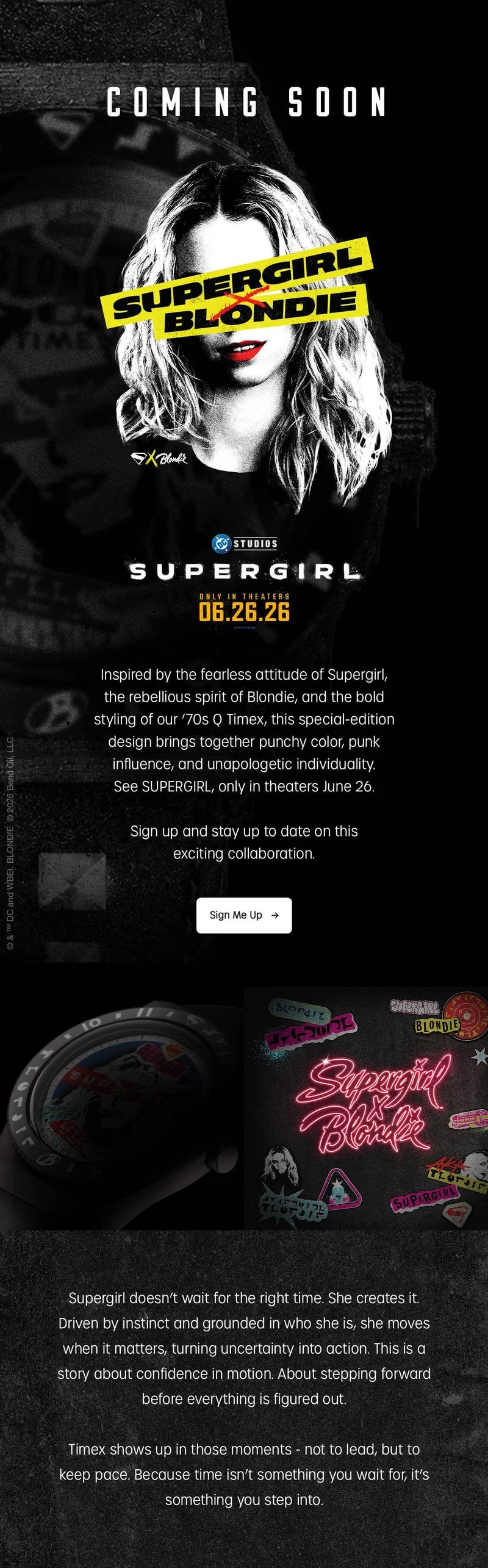 Sign Me Up (SUPERGIRL) - Timex
