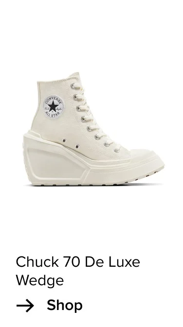 Shop: Chuck 70 De Luxe Wedge