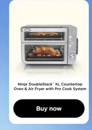 Ninja® Double Stack™ XL Countertop Oven & Air Fryer with Pro Cook System