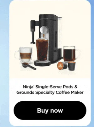 Ninja® Single-Serve Pods & Grounds Specialty Coffee Make
