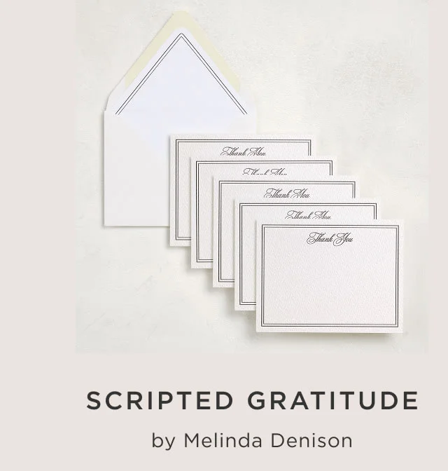 Scripted Gratitude