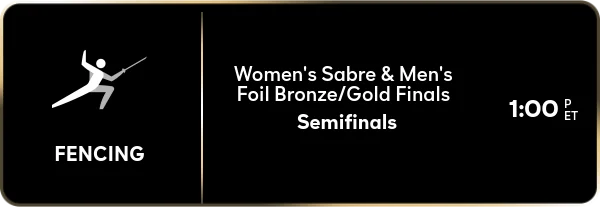 Olympics Schedule