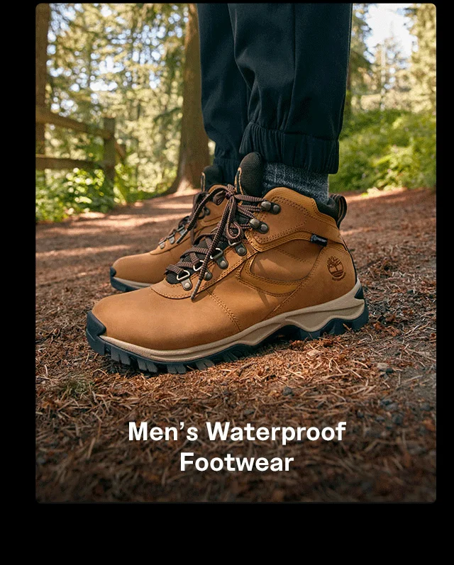 Men's Waterproof Footwear