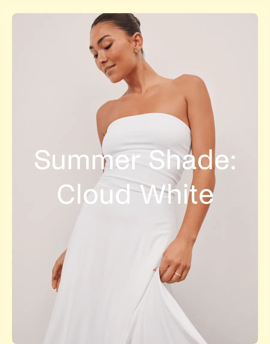 Summer Shade: Cloud White