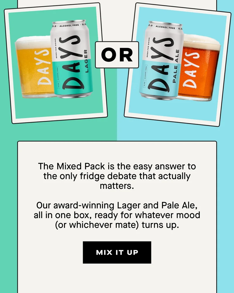 The Mixed Pack is the easy answer to the only fridge debate that actually matters.