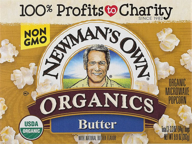 Image of Newman's Own Organic Butter Microwave Popcorn