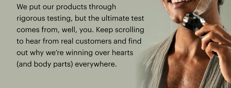 The ultimate test comes from, well, you.