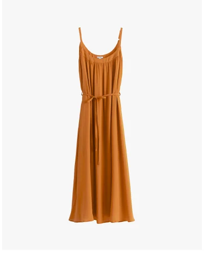 Tencel Mar Dress Saffron