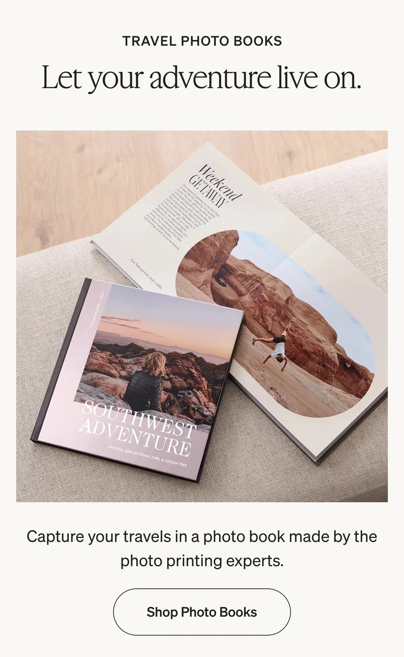 Up to 50% Off Everything + $10 Photo Books