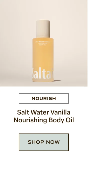Salt Water Vanilla Nourishing body oil