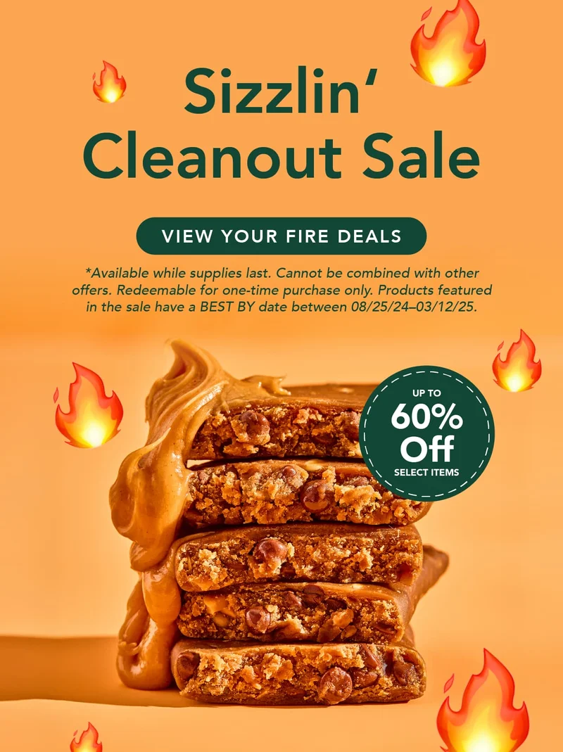 Sizzlin' Cleanout Sale