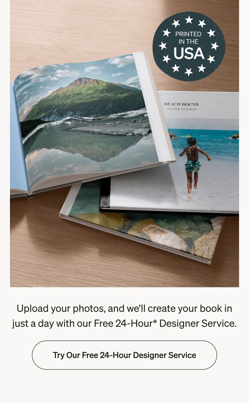 Unlimited Free Photo Book Pages + Up to 50% Off Sitewide