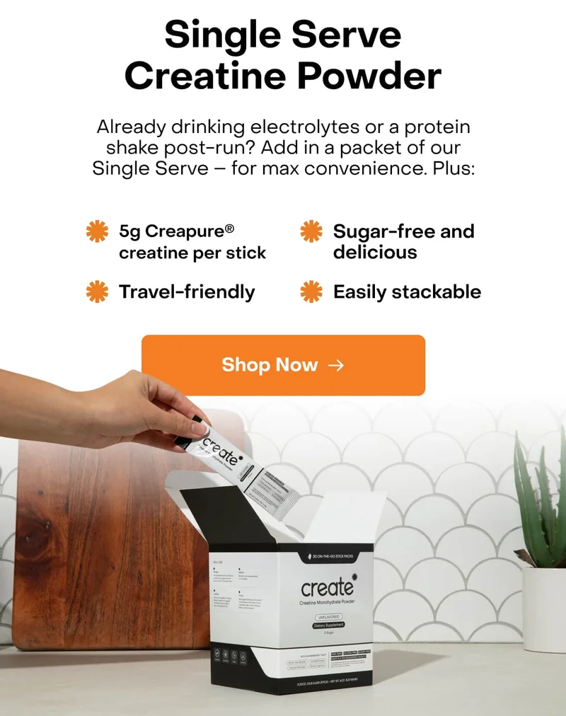 Single Serve Creatine Powder