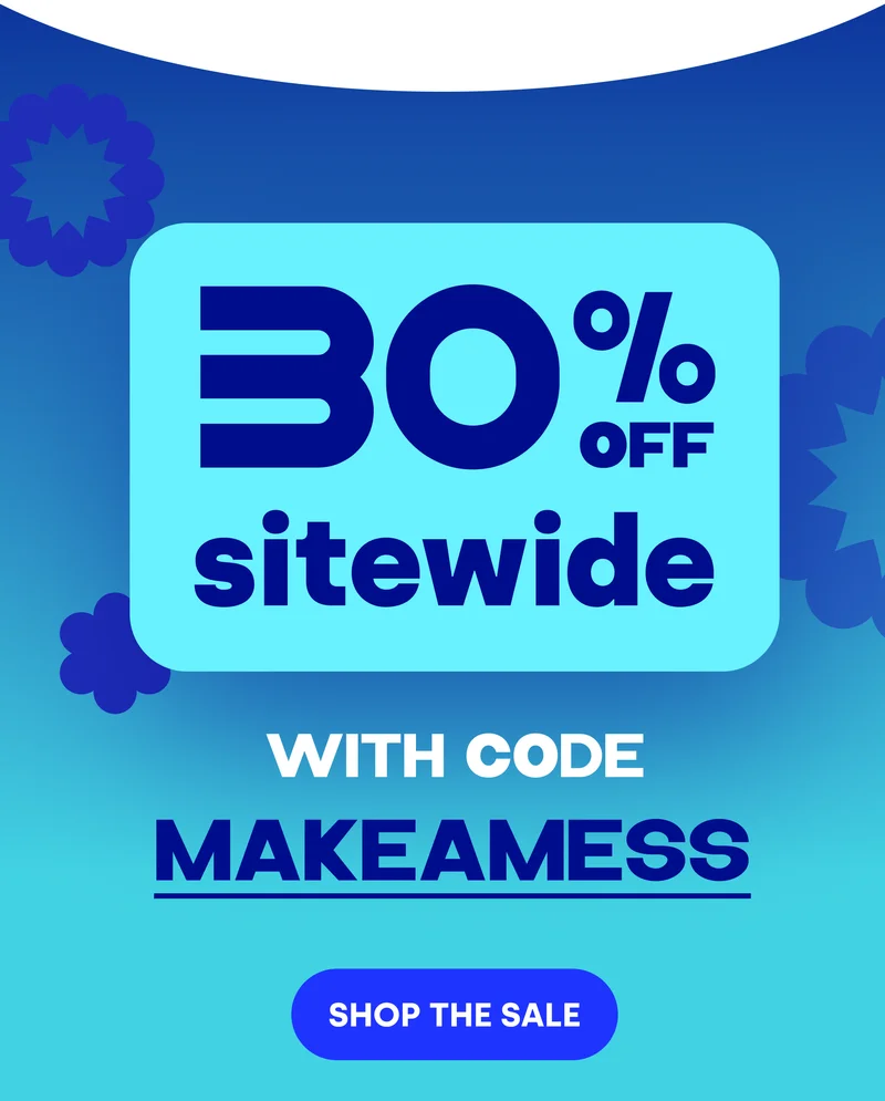 30% OFF SITEWIDE WITH CODE MAKEAMESS [SHOP THE SALE]