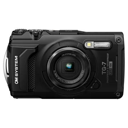 OM System Tough TG-7 Digital Camera Black