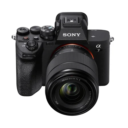 Sony Alpha a7 IV 33MP 4K UHD Mirrorless Camera with FE 28-70mm OSS II Lens,Black