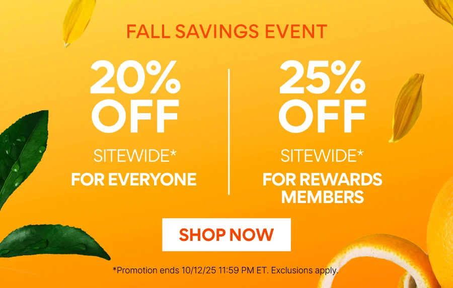 FALL SAVINGS EVENT