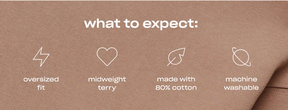 Shop the Super Soft Sweatshirt. ↗