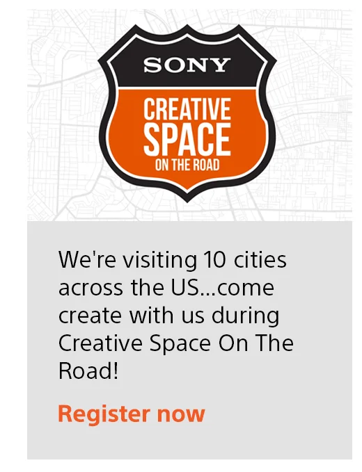 We're visiting 10 cities across the US...come create with us during Creative Space On The Road | Register now