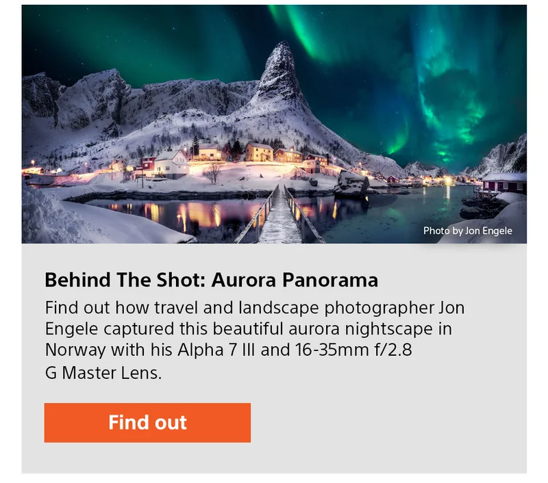 Behind The Shot: Aurora Panorama | Find out