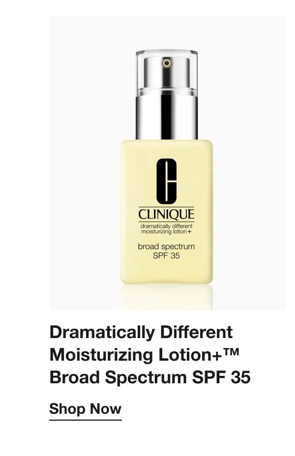 Dramatically Different Moisturizing Lotion+™ Broad Spectrum SPF 35 | Shop Now