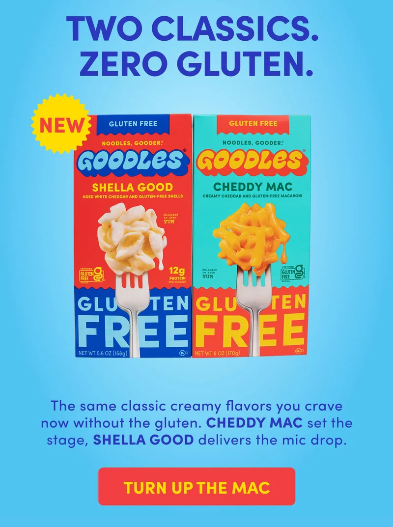 Two Classics.  ZERO GLUTEN.