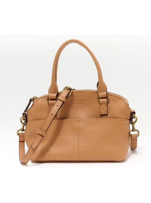American Leather Co. Carrie Pebble Leather Crossbody