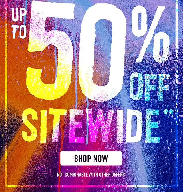 Limited Time! Fall Steal Up to 50% Off Sitewide. Not combinable with other offers. Shop Now