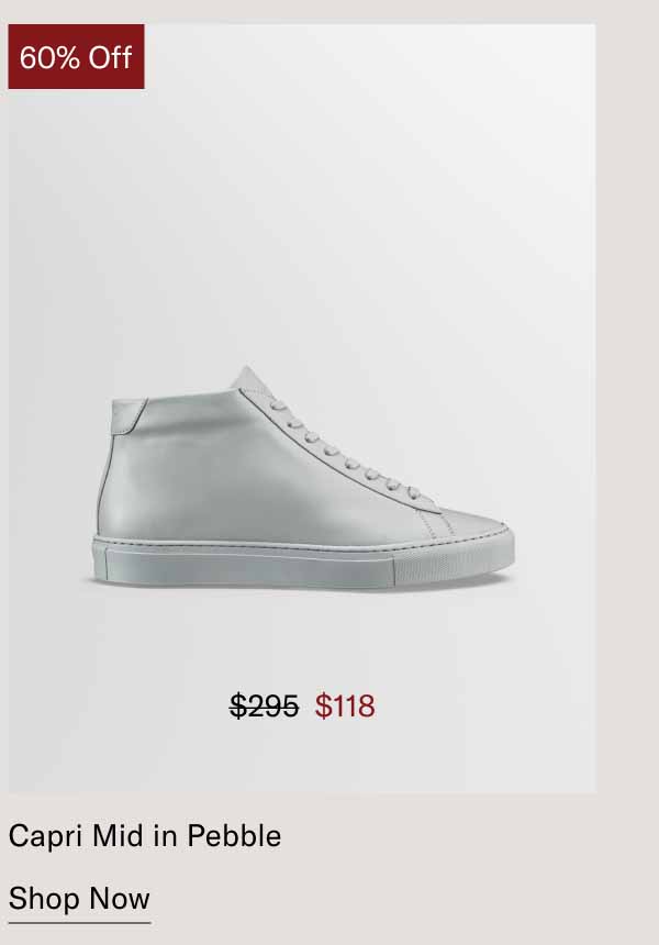 60% off. Capri Mid in Pebble-Shop Now