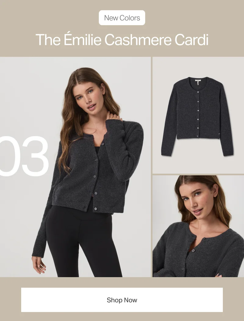 The Émilie Cashmere Cardi