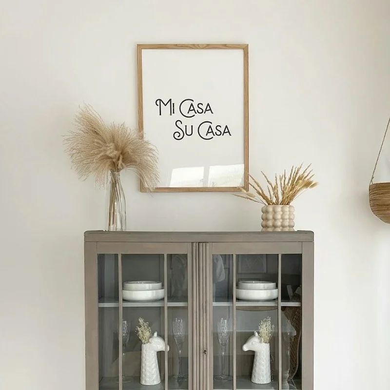 Image of Mi Casa Su Casa Art Print